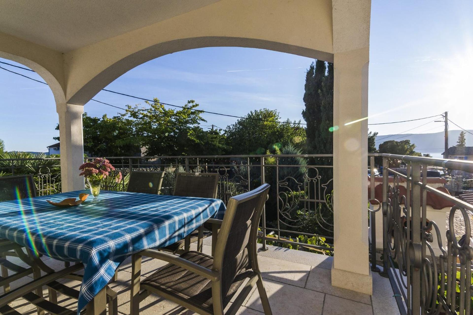 Apartment Villa Marija, Pinezici Krk Town Eksteriør billede